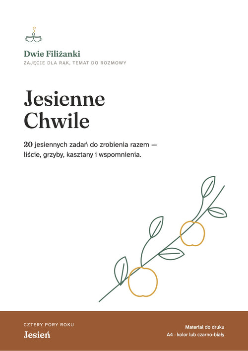 Okładka Jesienne Chwile